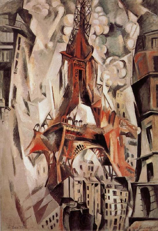 Delaunay, Robert Eiffel Tower Spain oil painting art